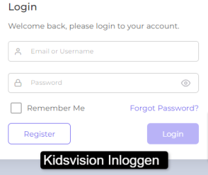 Kidsvision Inloggen